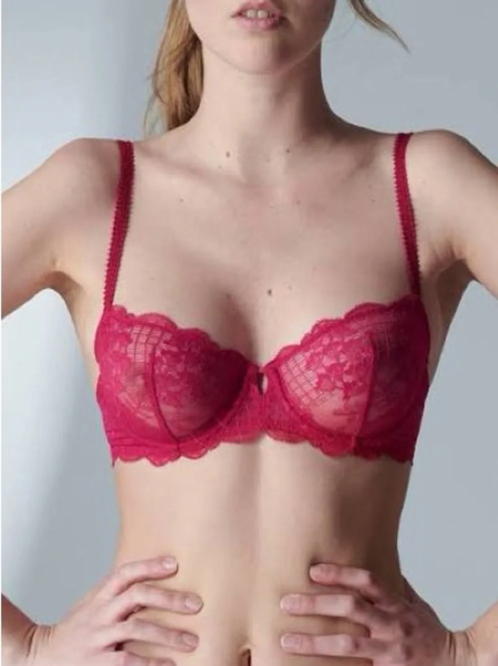 Simone Perele Reve Demi Unlined cranberry